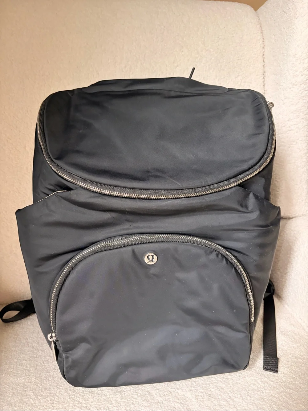 lululemon athletica Black Women's Zip-Front Backpack